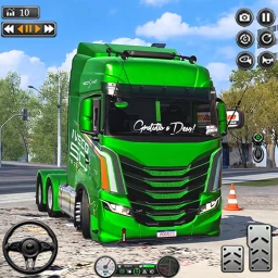 Real City Cargo Truck Driver